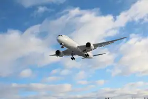 Cargo plane on tarmac ready for air freight departure